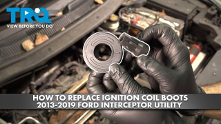 How to Replace Ignition Coil Boots 2013-2019 Ford Police Interceptor Utility 37L V6