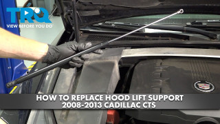 How to Replace Hood Lift Support 2008-2013 Cadillac CTS