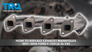 How to Replace Exhaust Manifolds 2011-2016 Ford F-350 62L V8