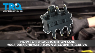 How to Replace Ignition Coil 2008-2016 Chrysler Town  Country 38L V6