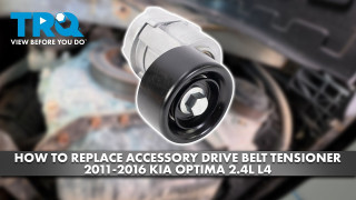 How to Replace Accessory Drive Belt Tensioner 2011-2016 Kia Optima 24L L4