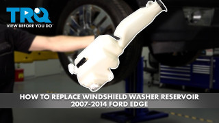 How to Replace Windshield Washer Reservoir 2007-2014 Ford Edge