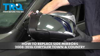 How to Replace Side Mirrors 2008-2016 Chrysler Town  Country