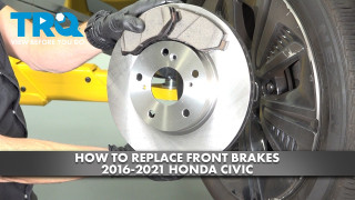 How to Replace Front Brakes 2016-2021 Honda Civic