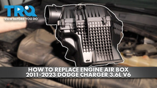 How to Replace Engine Air Box 2011-2023 Dodge Charger 36L V6
