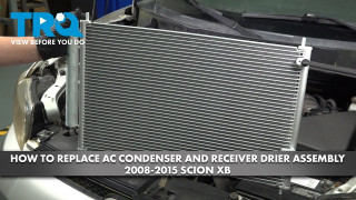 How to Replace AC Condenser  Receiver Drier Assembly 2008-2015 Scion xB