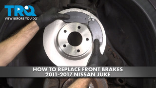How to Replace Front Brakes 2011-2017 Nissan Juke