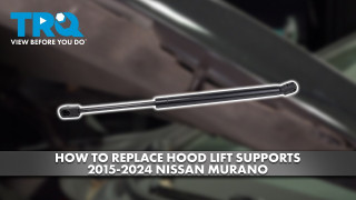 How to Replace Hood Lift Supports 2015-2024 Nissan Murano