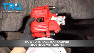 How to Replace Rear Calipers 2000-2006 Mini Cooper