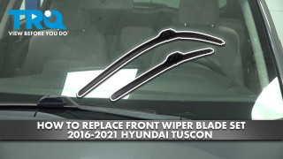How to Replace Front Wiper Blade Set 2016-2021 Hyundai Tucson