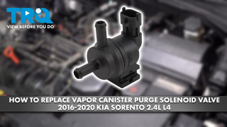 How to Replace Vapor Canister Purge Solenoid Valve 2016-2020 Kia Sorento 24L L4