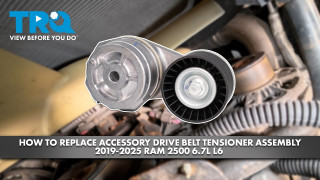 How to Replace Accessory Drive Belt Tensioner Assembly 2019-2025 Ram 2500 67L L6
