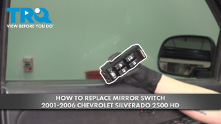 How to Replace Power Window  Door Lock Switch 2001-2006 Chevrolet Silverado 2500 HD