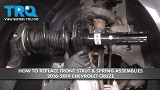 How to Replace Front Strut  Spring Assemblies 2016 2019 Chevrolet Cruze