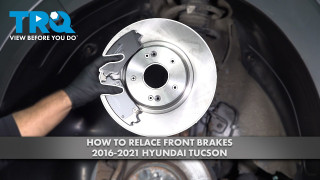 How to Replace Front Brakes 2016-2021 Hyundai Tucson