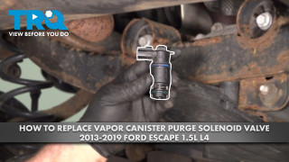 How to Replace Vapor Canister Purge Solenoid Valve 2013-2019 Ford Escape 15L L4