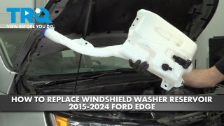 How to Replace Windshield Washer Reservoir 2015-2024 Ford Edge