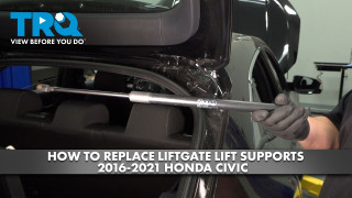 How to Replace Liftgate Lift Supports 2016-2021 Honda Civic