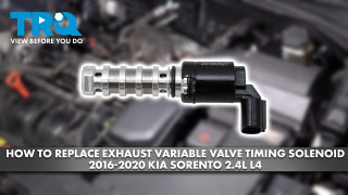 How to Replace Exhaust Variable Valve Timing Solenoid 2016-2020 Kia Sorento 24L L4