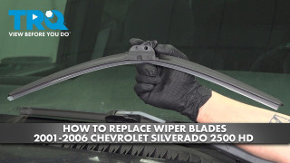 How to Replace Wiper Blades 2001-2006 Chevrolet Silverado 2500 HD