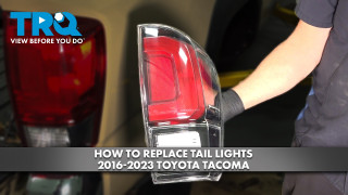 How to Replace Tail Lights 2016-2023 Toyota Tacoma