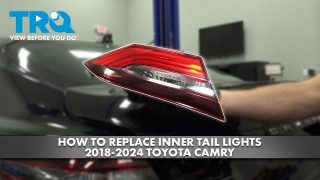 How to Replace Inner Tail Lights 2018-2024 Toyota Camry