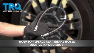 How to Replace Rear Brake Hoses 2007-2014 Ford Edge