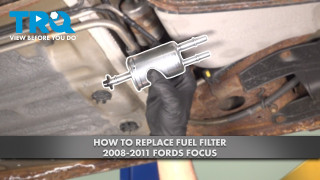 How to Replace Fuel Filter 2008-2011 Ford Focus