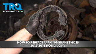 How to Replace Parking Brake Shoes 2012-2016 Honda CR-V
