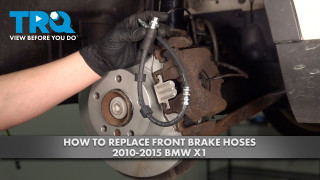 How to Replace Front Brake Hoses 2010-2015 BMW X1