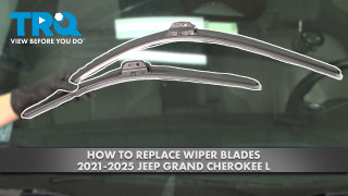 How to Replace Wiper Blades 2021-2025 Jeep Grand Cherokee L
