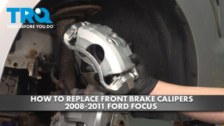 How to Replace Front Brake Calipers 2008-2011 Ford Focus