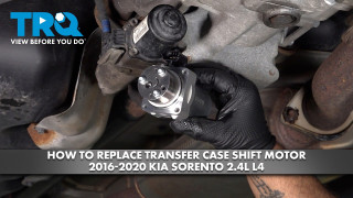 How to Replace Transfer Case Shift Motor 2016-2020 Kia Sorento 24L L4