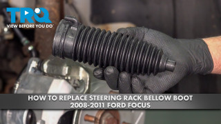 How to Replace Steering Rack Bellow Boots 2008-2011 Ford Focus