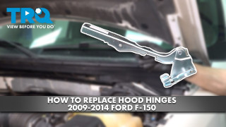 How to Replace Hood Hinges 2009-2014 Ford F-150