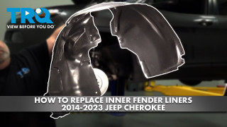 How to Replace Front Inner Fender Liners 2014-2023 Jeep Cherokee