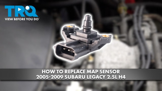 How to Replace Map Sensor 2005-2009 Subaru Legacy 25L H4
