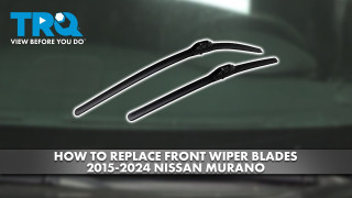 How to Replace Front Wiper Blades 2015-2024 Nissan Murano