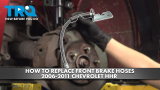 How to Replace Front Brake Hoses 2006-2011 Chevrolet HHR
