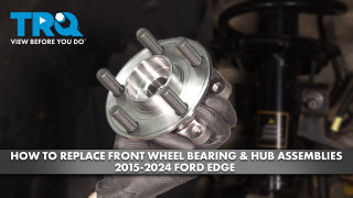 How to Replace Front Wheel Bearing  Hub Assemblies 2015-2024 Ford Edge