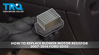 How to Replace Blower Motor Resistor 2007-2014 Ford Edge