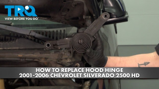 How to Replace Hood Hinges 2001-2006 Chevrolet Silverado 2500 HD