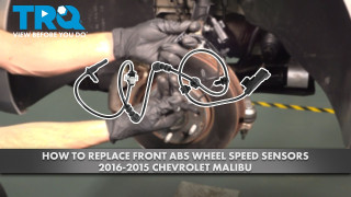 How to Replace Front ABS Wheel Speed Sensors 2016-2015 Chevrolet Malibu