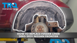 How to Replace Fender Liner 2005-2021 Nissan Frontier