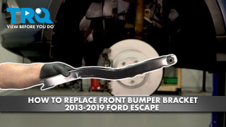 How to replace Front Bumper Brackets 2013-2019 Ford Escape