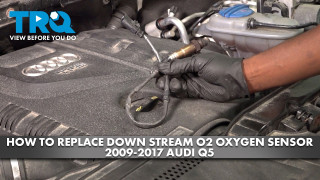 How to Replace Down Stream O2 Oxygen Sensor 2009-2017 Audi Q5
