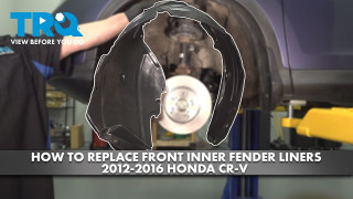 How to Replace Front Inner Fender Liners 2012-2016 Honda CR-V