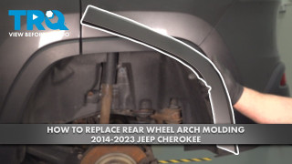 How to Replace Rear Wheel Arch Moldings 2014-2023 Jeep Cherokee