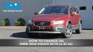 How to Change Oil 2008-2016 Volvo XC70 32L L6