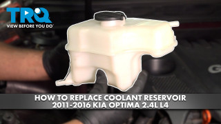 How to Replace Coolant Reservoir 2011-2016 Kia Optima 24L L4